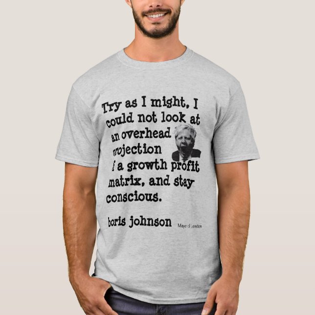 Camiseta Boris Johnson (Anverso)