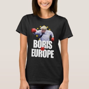 Camiseta Boris Johnson Shirt BORIS vs EUROPE Pro Brexit Ant