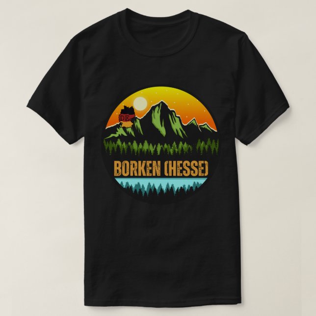 Camiseta Borken (Hesse), Alemania (Diseño del anverso)