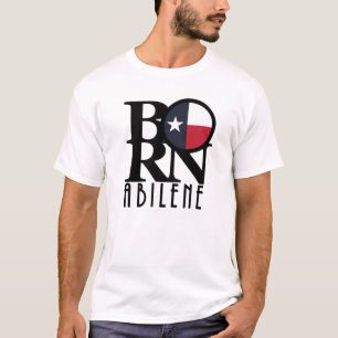 Camiseta BORN Abilene Texas