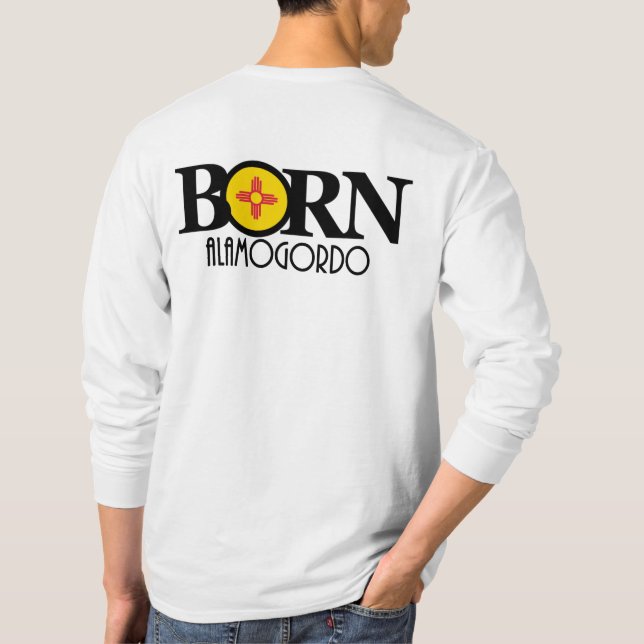 Camiseta BORN Alamogordo (Diseño posterior) (Reverso)