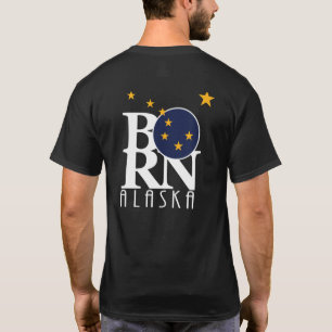 Camiseta BORN Alaska (impresión posterior)