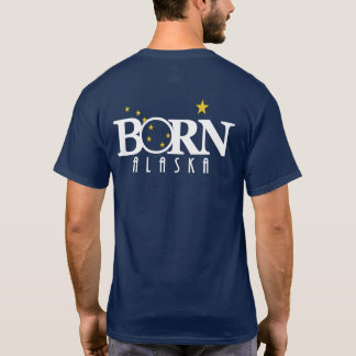 Camiseta BORN Alaska (impresión posterior)
