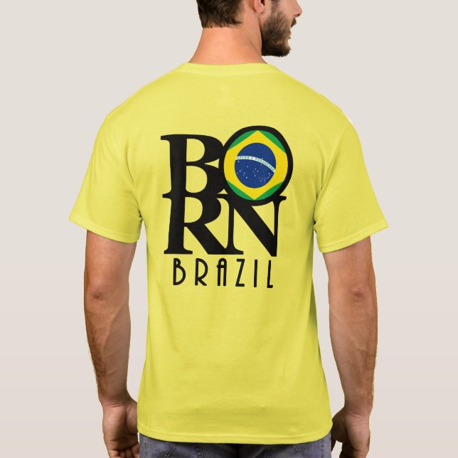 Camiseta BORN Brasil (copia impresa) (Reverso)