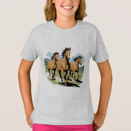 CAMISETA BORN FREE HORSE