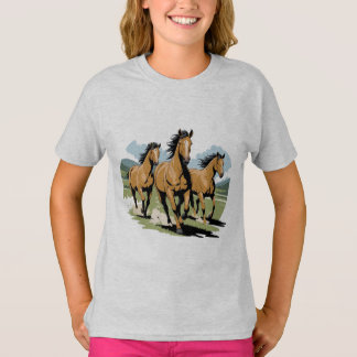 CAMISETA BORN FREE HORSE