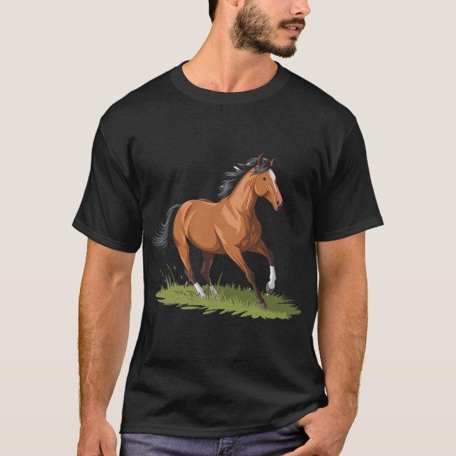 CAMISETA BORN FREE HORSE (Anverso)