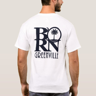 Camiseta BORN Greenville SC (impresión posterior)