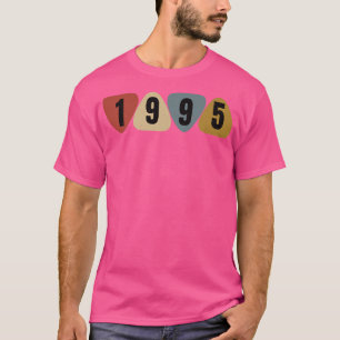 Camiseta Born In 1995 Guitarist Guitar Pick Music Birthday 