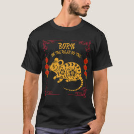 Camiseta Born in the Year of the Rat