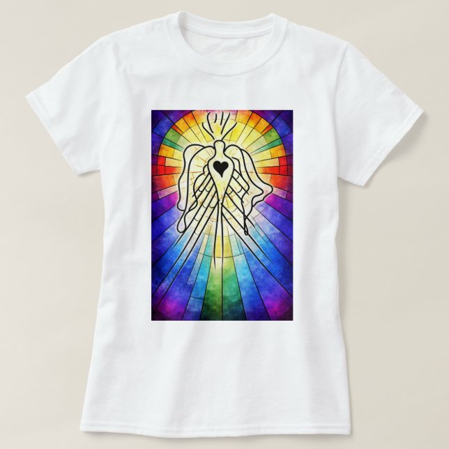 Camiseta "Born of light and Healing" (Diseño del anverso)