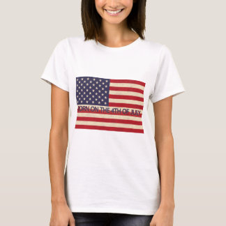 Camiseta Born On The 4th Of July
