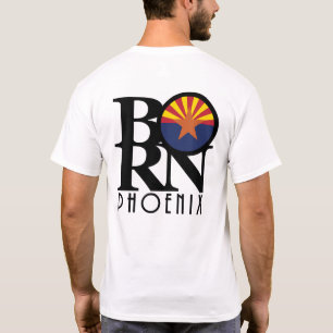 Camiseta BORN Phoenix Arizona (impresión posterior)