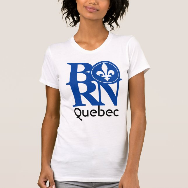 Camiseta BORN Quebec (Anverso)