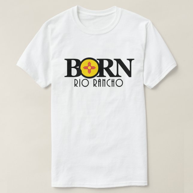 Camiseta BORN Rio Rancho (Diseño del anverso)