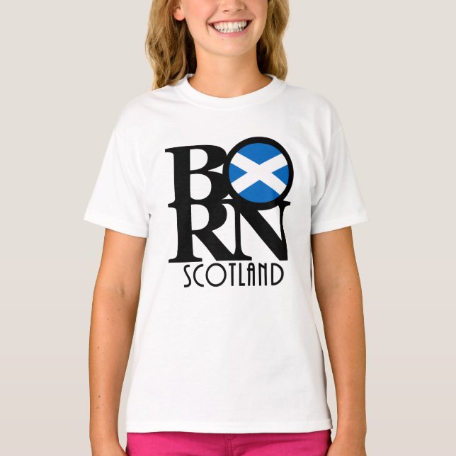 Camiseta BORN Scotland (Anverso)
