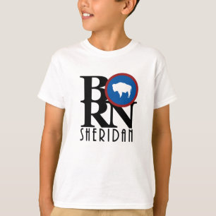 Camiseta BORN Sheridan Wyoming