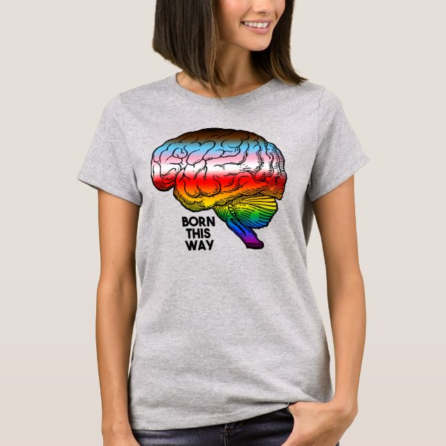 Camiseta Born This Way Progress Pride (Anverso)