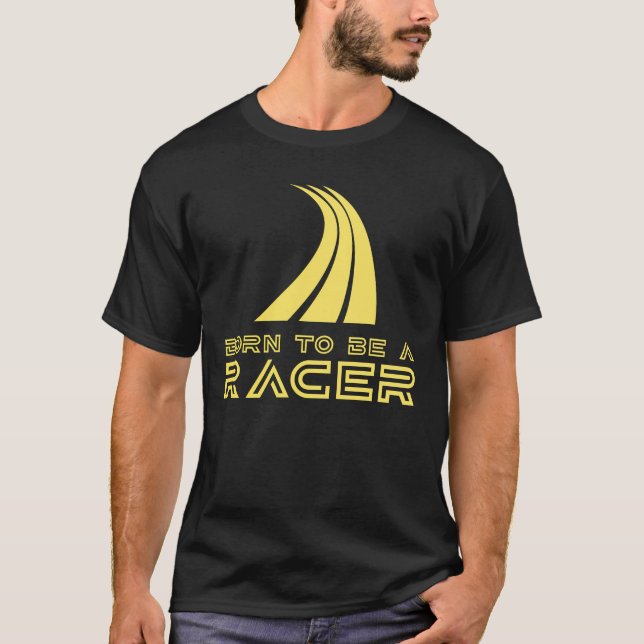 Camiseta Born To Be A Racer (Anverso)