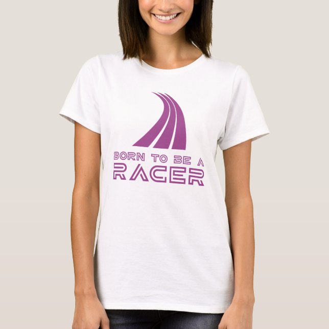Camiseta Born To Be A Racer (Anverso)