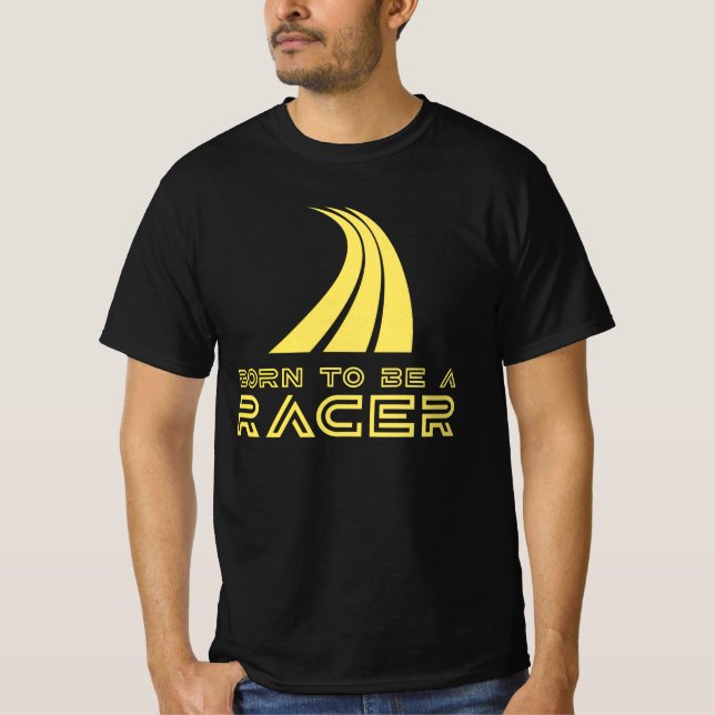 Camiseta Born To Be A Racer (Anverso)