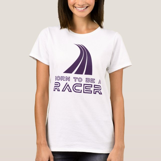 Camiseta Born To Be A Racer (Anverso)