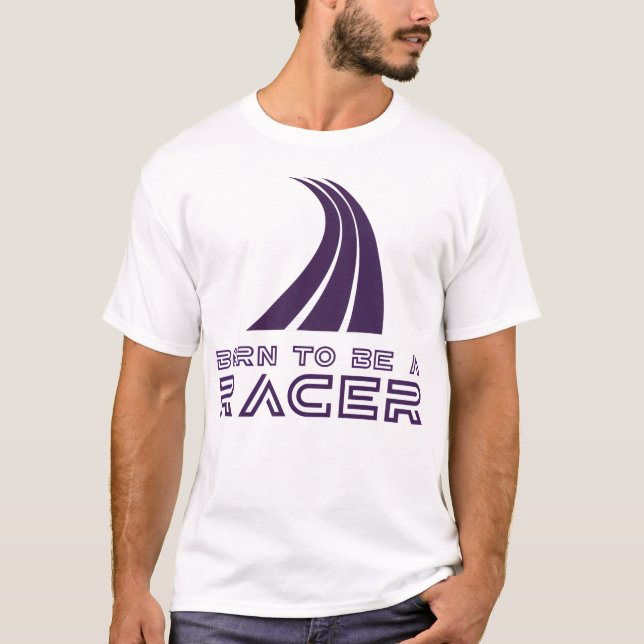 Camiseta Born To Be A Racer (Anverso)