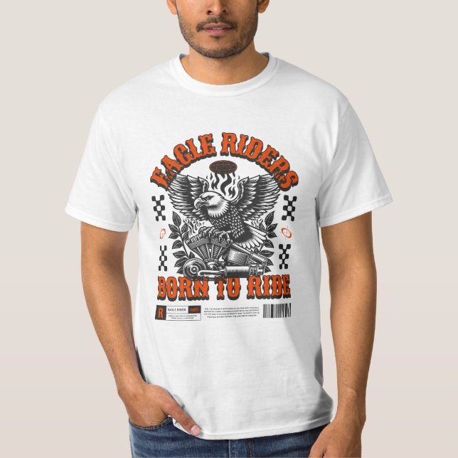Camiseta Born to Ride (Anverso)