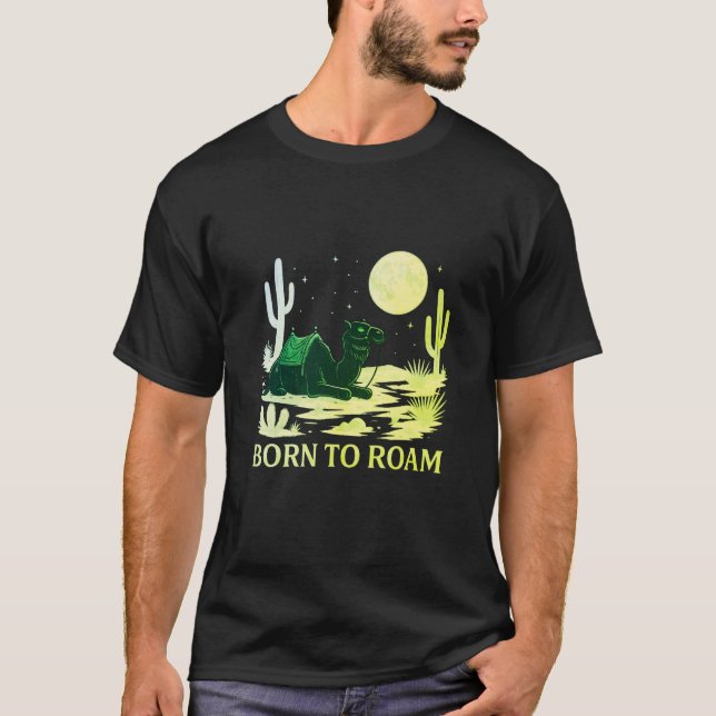 Camiseta Born to Roam (Anverso)
