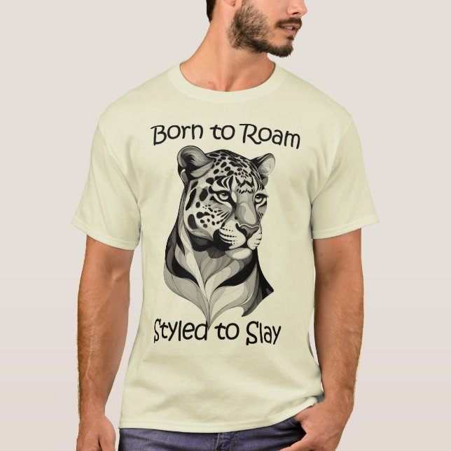 Camiseta Born To Roam - Styled To Slay (Anverso)
