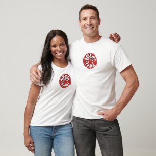 Camiseta Born to Rule – Diseño de círculo rojo en 