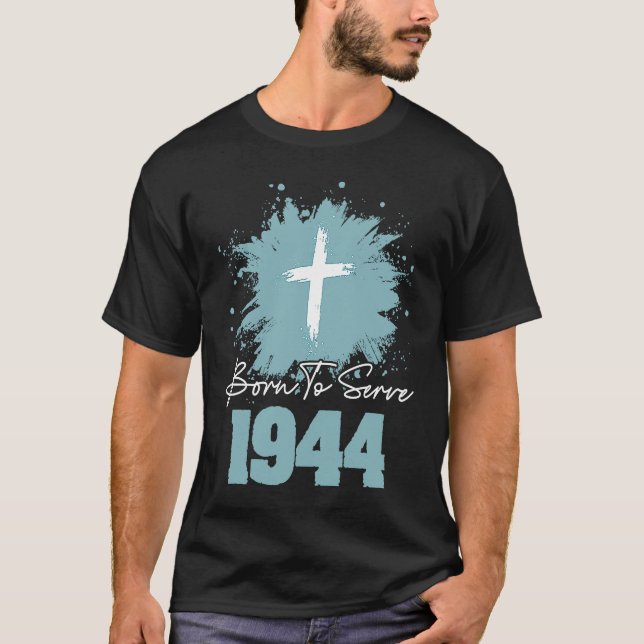 Camiseta Born To Serve 1944 (Anverso)