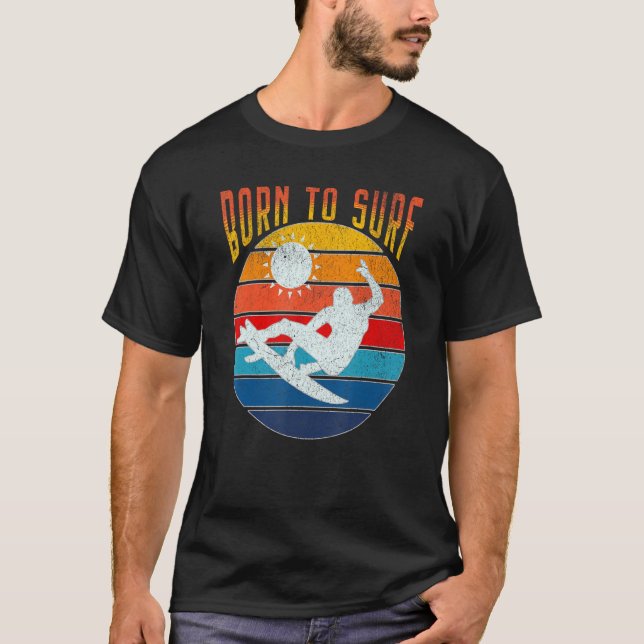 Camiseta Born To Surf Summer (Anverso)