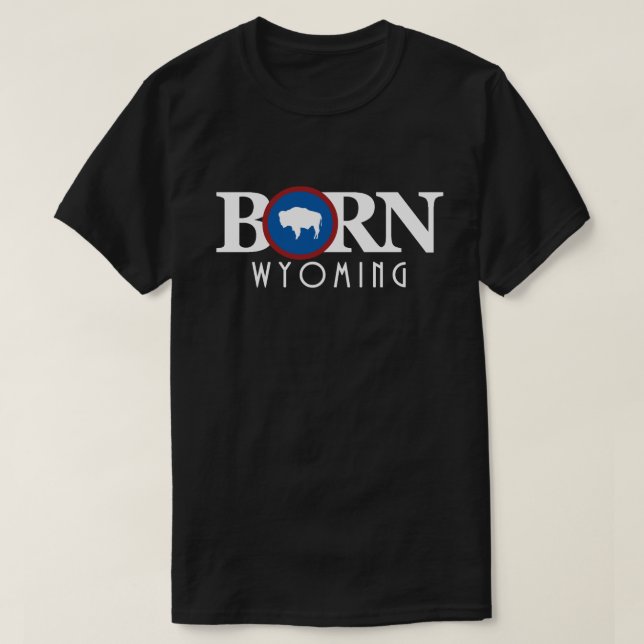 Camiseta BORN Wyoming (Diseño del anverso)