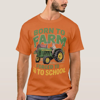 Camiseta Borno Farm Forcedo GoTo School Farmerractor Ranche