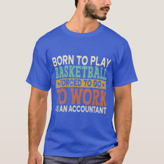Camiseta Borno Juega Baloncesto Contador Deportivo Forzado