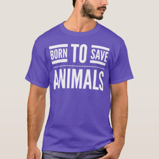 CAMISETA BORNO SALVA ANIMALES DERECHOS DE LOS ANIMALES RESC