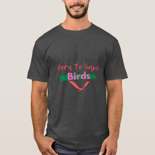 Camiseta Borno Save Birds retro