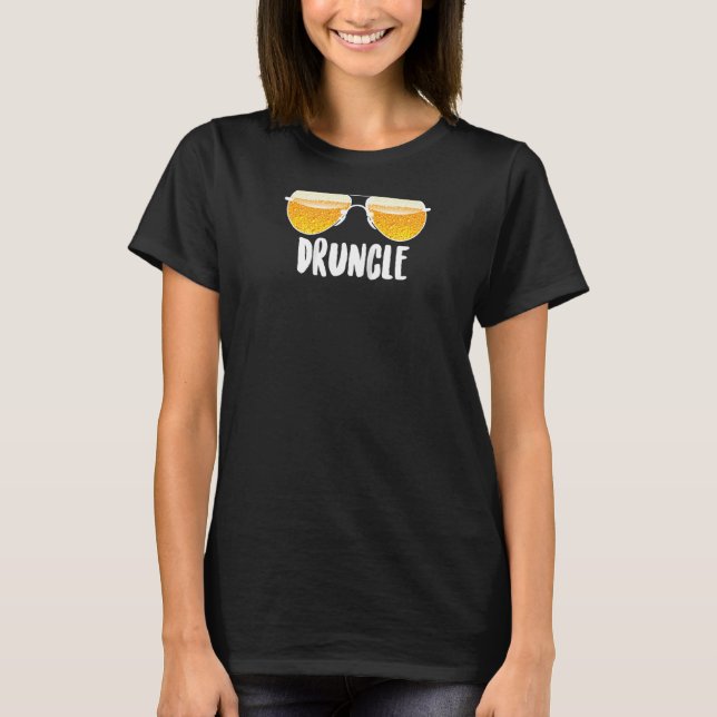 Camiseta Borracho borracho Tío Cute Beber cerveza Funny (Anverso)