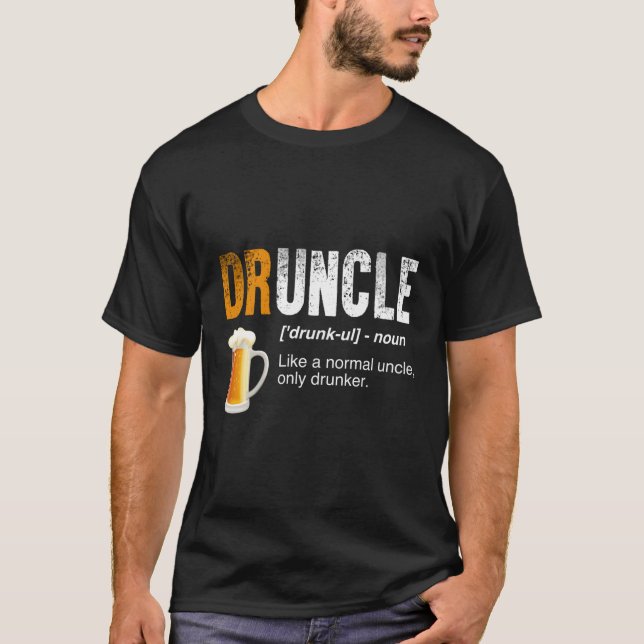 Camiseta Borracho Como Un Tío Normal Solo Una Abeja Gracios (Anverso)