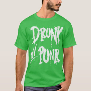 Camiseta Borracho en el estilo de vida sobrio del Punk