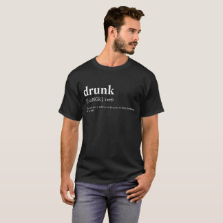 Camiseta Borracho - significado del diccionario