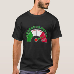 Camiseta Borrachometro divertido Borracho mexicano borrachí