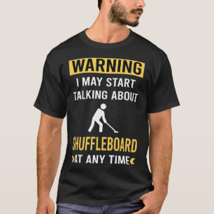 Camiseta Borrador de advertencia divertido