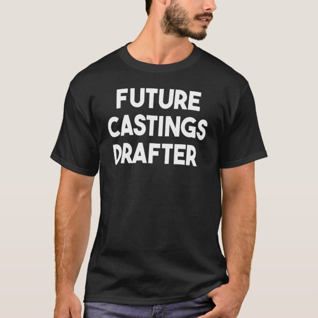 Camiseta Borrador de Castings Futuros (Anverso)