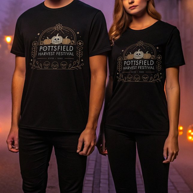 Camiseta Borrador del festival de cosecha Pottsfield (Subido por el creador)