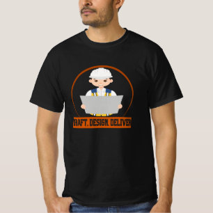 Camiseta BORRADOR, diseño para ingeniería