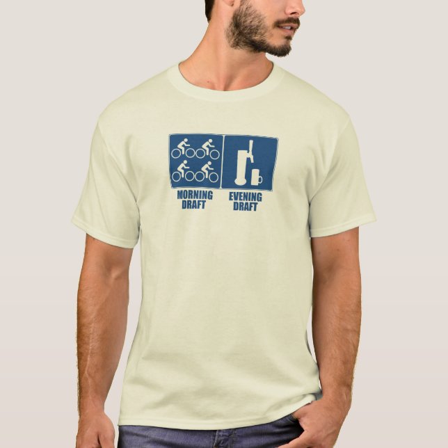 Camiseta Borrador matutino, borrador vespertino (Anverso)