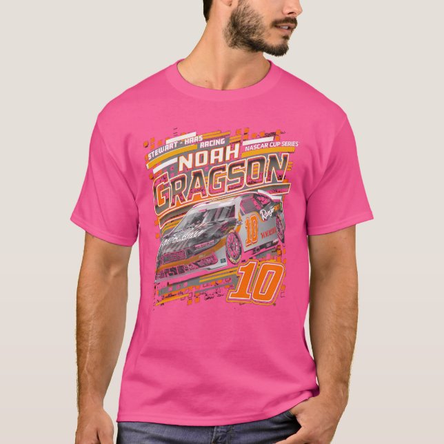 Camiseta Borrador negro de Noah Gragson (Anverso)