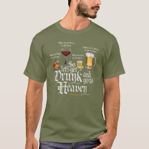 Camiseta Borrarse Y Ir Al Cielo (Tostada Irlandesa De Bebid